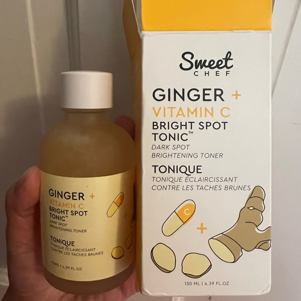 Sweet Chef Ginger + Vitamin C Bright Spot Tonic Dark Spot Toner K Beauty